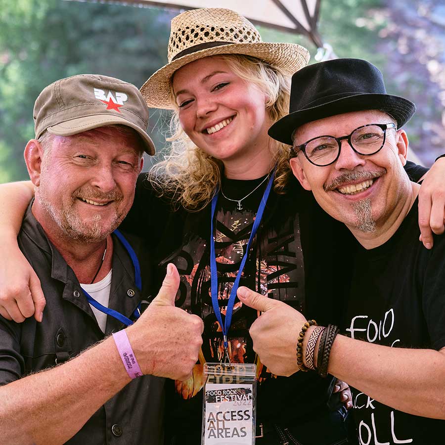 Das Foodrock-Festival eine grosse Familie
